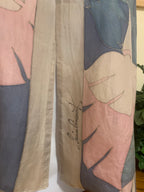 LOUISE LINCOURT Art Deco Silk Scarf - Consigned with VARDO Vintage & Valuables vvvardo.ca