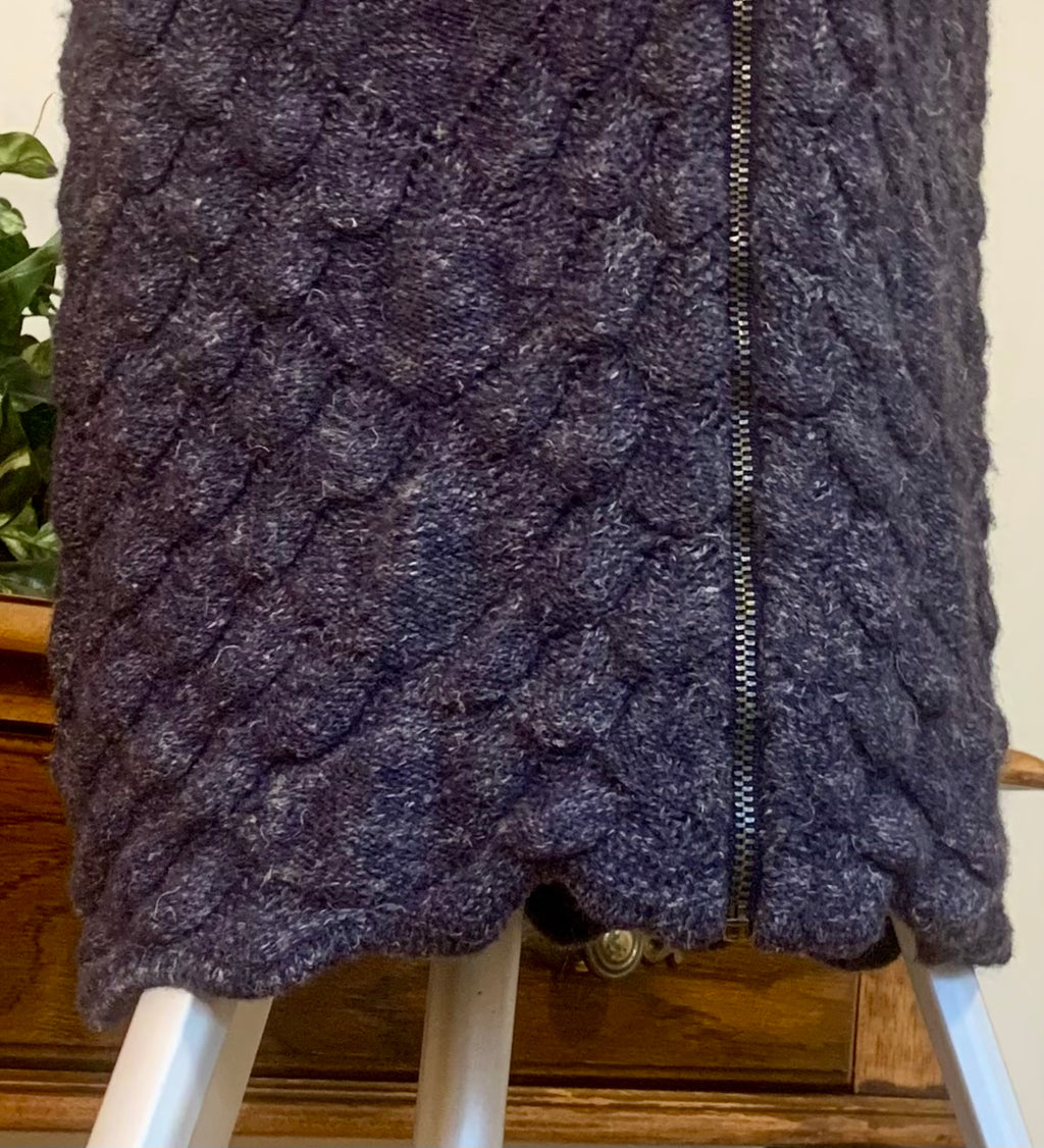 MM6 MAISON MARTIN MARGIELA Knit Dragon Scales Sweater Dress - Consigned with VARDO Vintage & Valuables vvvardo.ca