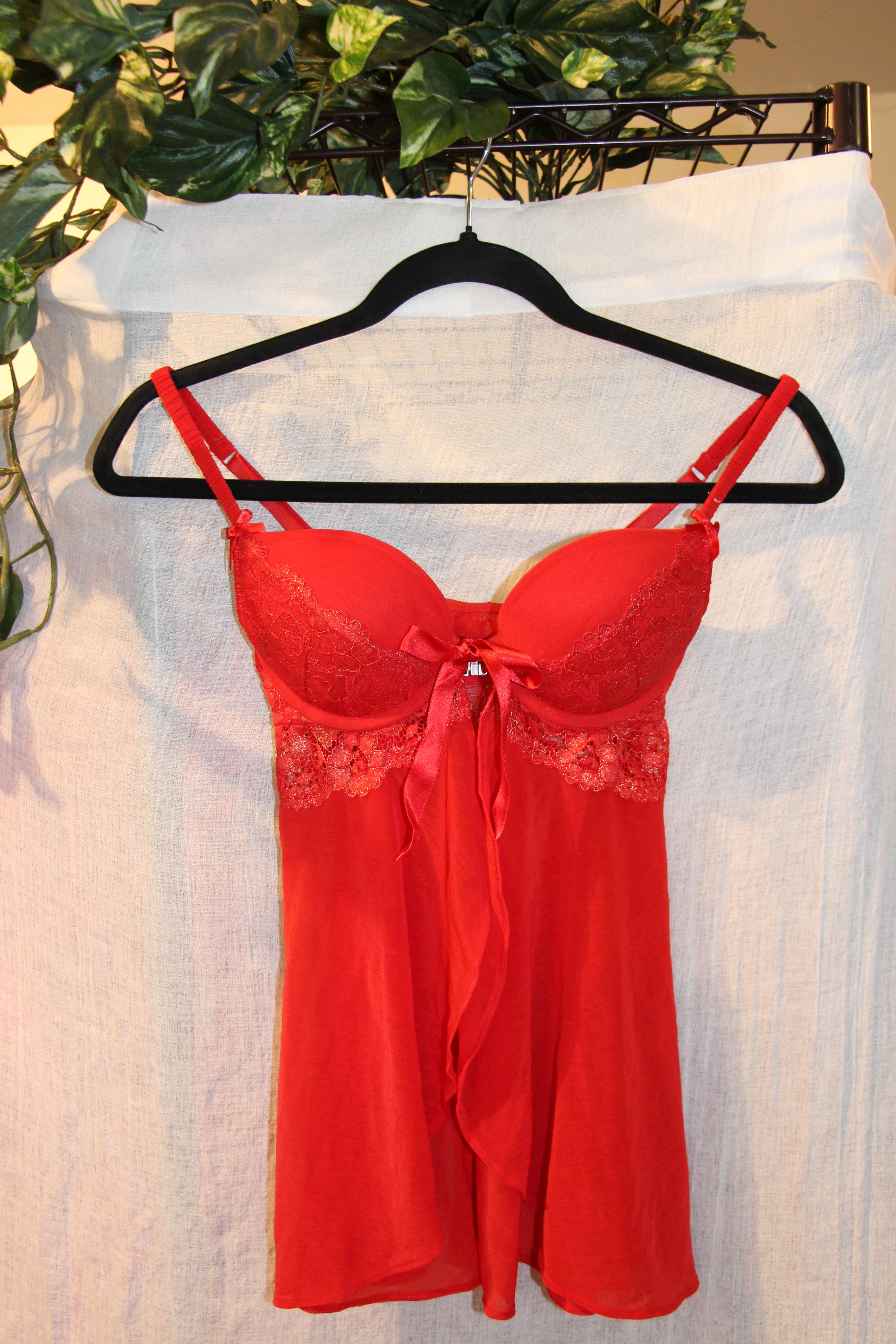 Size XS La Senza Red Lingerie Camisole