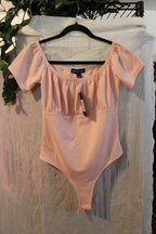 Size L Streetwear Snap Crotch Pink One Piece
