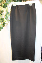 Size S Suzy Shier Black Stretchy Elastic Waist Pencil Skirt