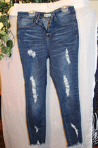 Size 5 Almost Famous Distressed Skinny Jeans Consignment