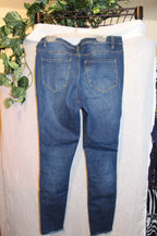 Size 5 Almost Famous Distressed Skinny Jeans
