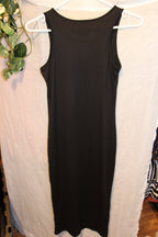 Size XS Ardene Basic Collection Fitted Black Sleeveless Dress
