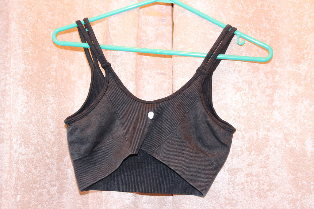 Size S/M Zella Ribbed Sports Bra