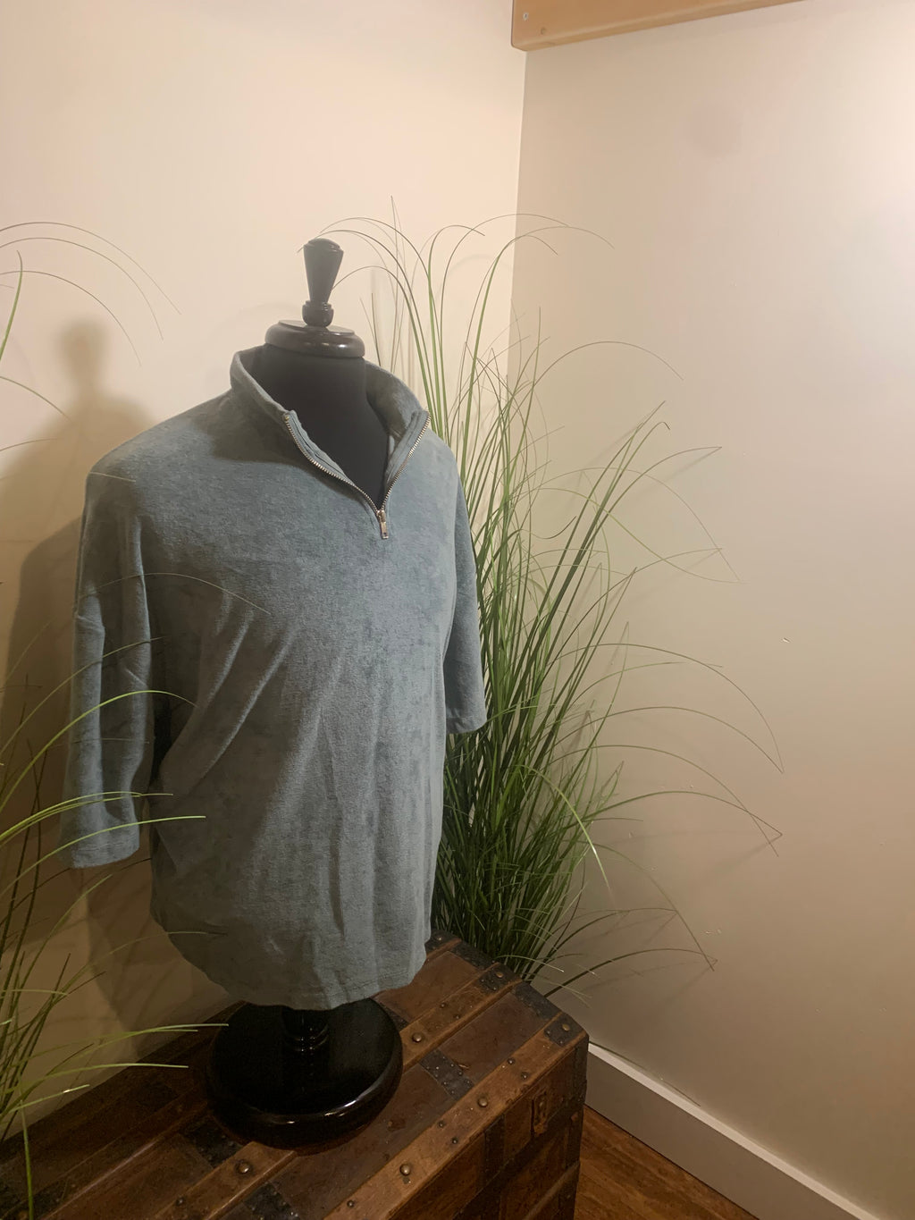 ASOS DESIGN VELOUR T_SHIRT