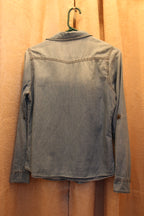 Size S Iris Los Angeles Button Up Long Sleeve Denim Shirt