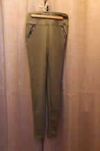 Size M Streetwear Society Green Zipper Pocket Tapered Fitted Pants Vardo Vintage and Valuables Consign