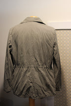 Back view of Utilitarian Waist Drawstring Jacket - Green (Women's 8) on consignment