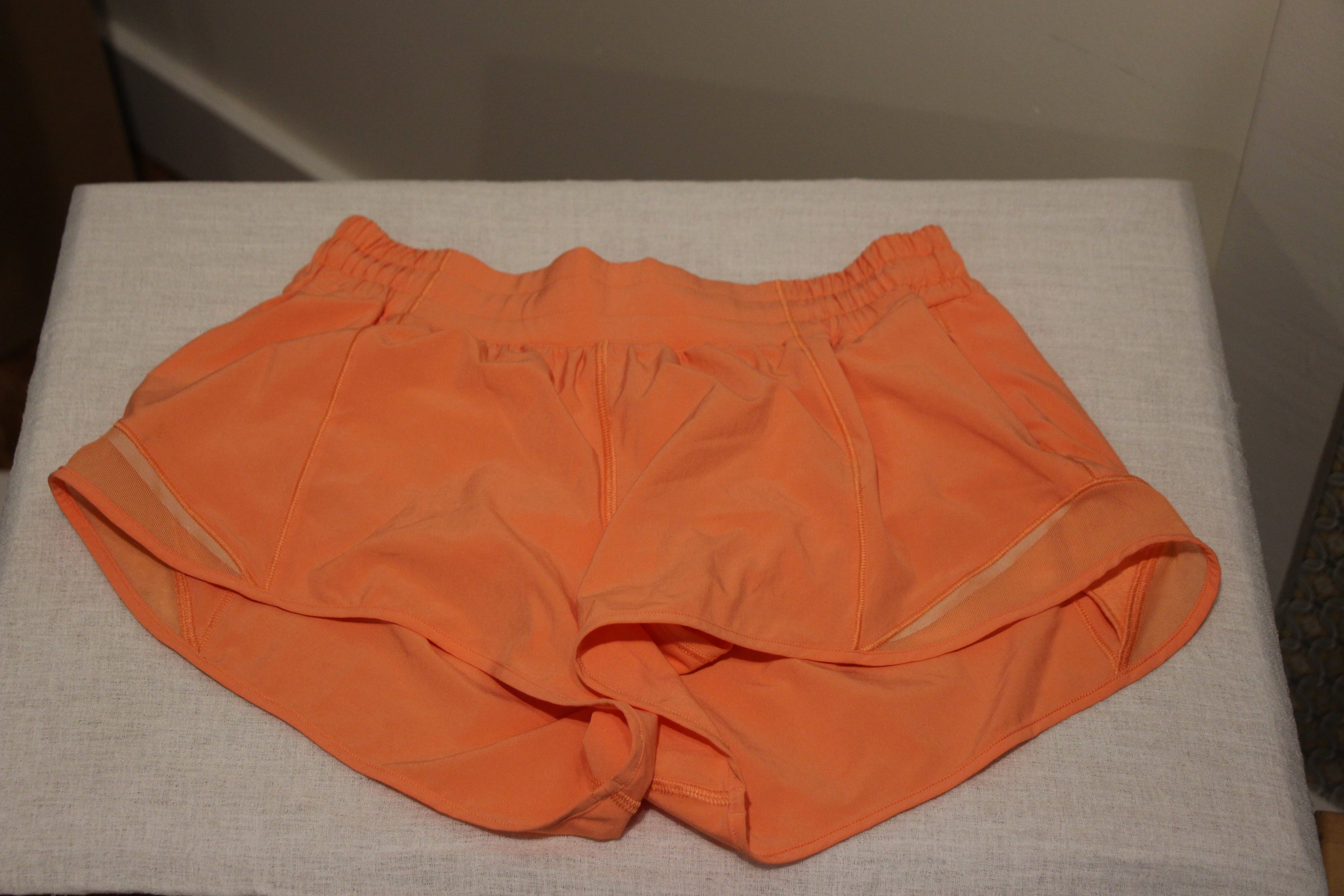 Size 8 Lululemon Coral Running Shorts