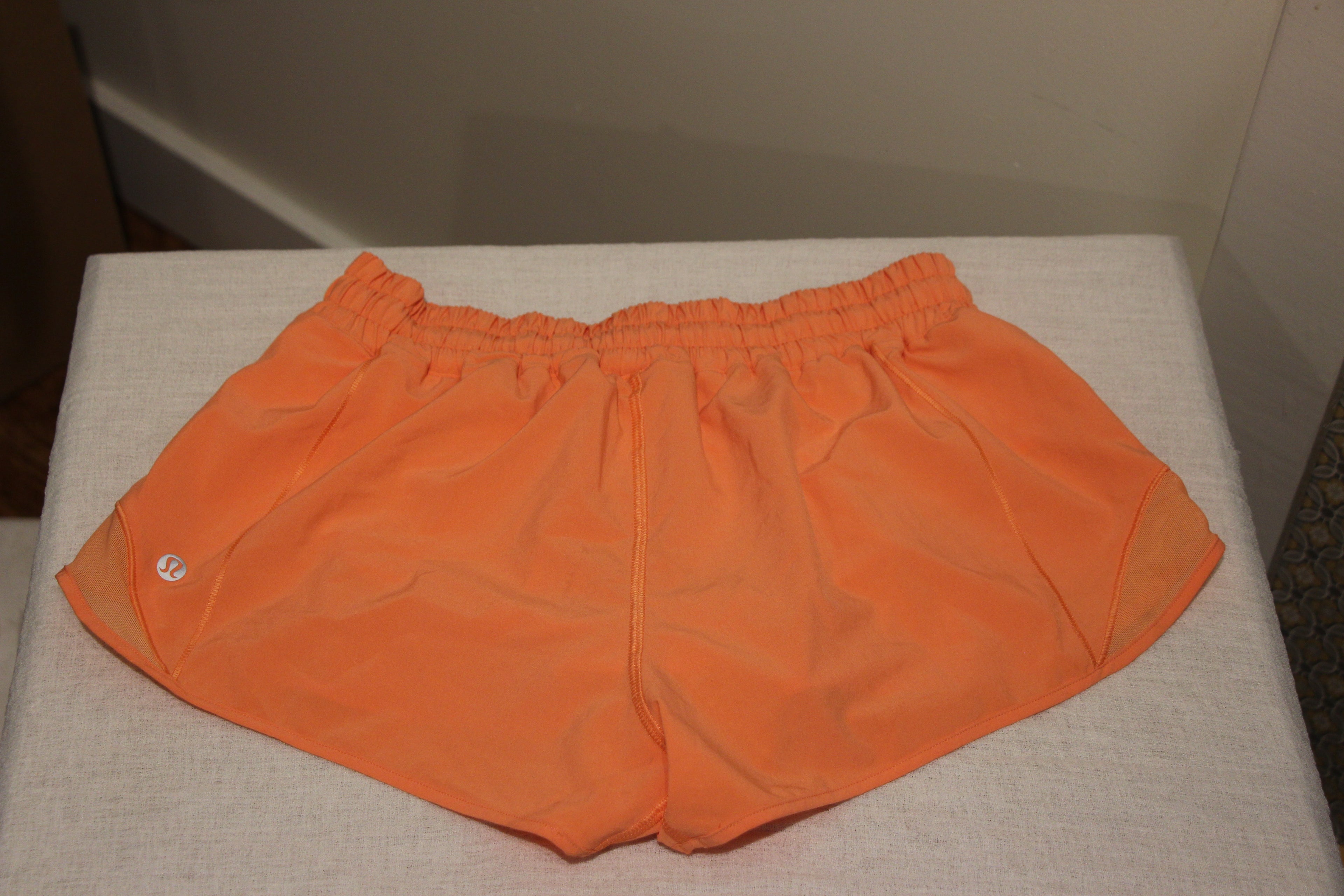 Size 8 Lululemon Coral Running Shorts
