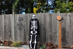 Small Men's Funzie Onezie One Piece Black with Skeleton Bones