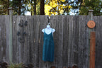 Raya Sun Teal Thick Strap Sun Dress Size M Vardo Vintage and Valuables Consignment