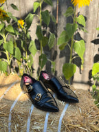 Ted Baker Naoi Double Monk Strap Shoe- Consigned with VARDO Vintage & Valuables vvvardo.ca