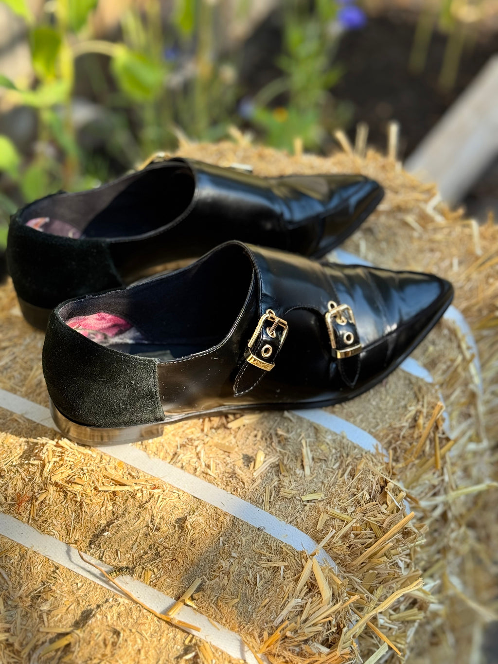 Ted Baker Naoi Double Monk Strap Shoe- Consigned with VARDO Vintage & Valuables vvvardo.ca