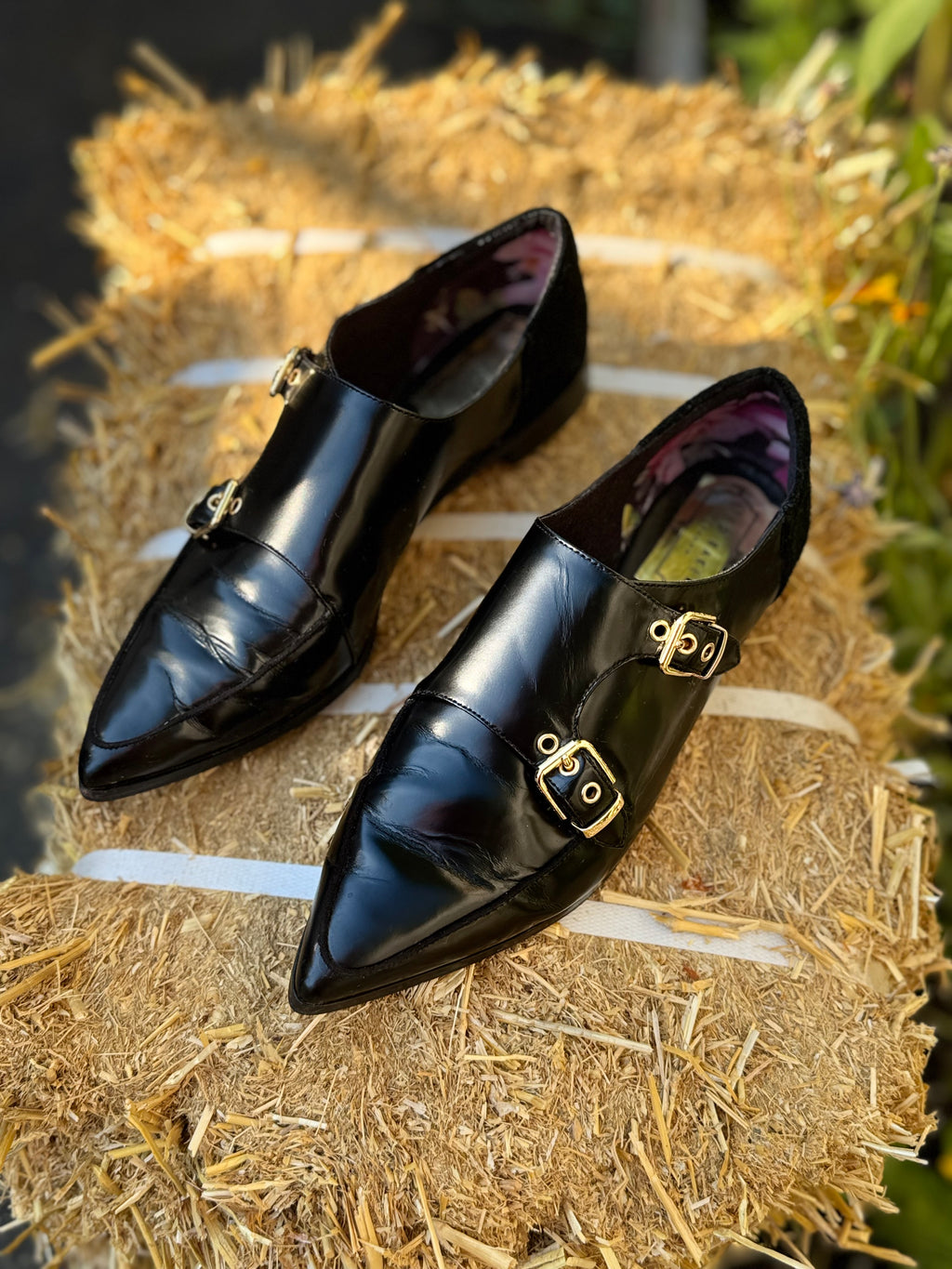 Ted Baker Naoi Double Monk Strap Shoe- Consigned with VARDO Vintage & Valuables vvvardo.ca