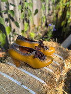 Poetic Licence "Backlash" Leather Heels- Consigned with VARDO Vintage & Valuables vvvardo.ca