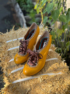 Poetic Licence "Backlash" Leather Heels- Consigned with VARDO Vintage & Valuables vvvardo.ca