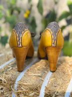 Poetic Licence "Backlash" Leather Heels- Consigned with VARDO Vintage & Valuables vvvardo.ca