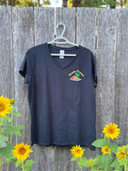 V-neck Hot Rod T-Shirt- Consigned with VARDO Vintage & Valuables vvvardo.ca