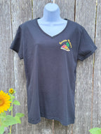 V-neck Hot Rod T-Shirt- Consigned with VARDO Vintage & Valuables vvvardo.ca