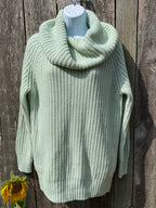 CLEO cowl Neck Sweater- Consigned with VARDO Vintage & Valuables vvvardo.ca