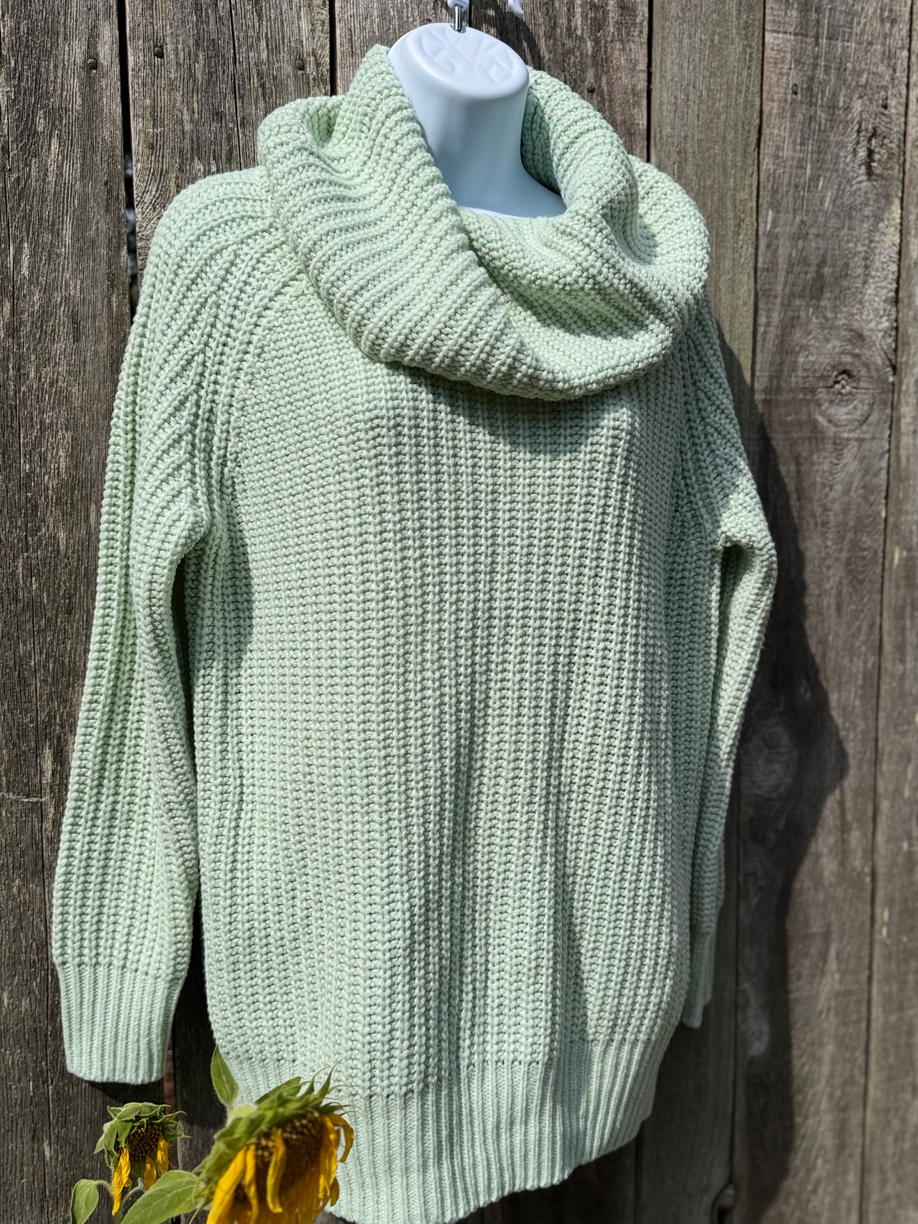 CLEO cowl Neck Sweater- Consigned with VARDO Vintage & Valuables vvvardo.ca