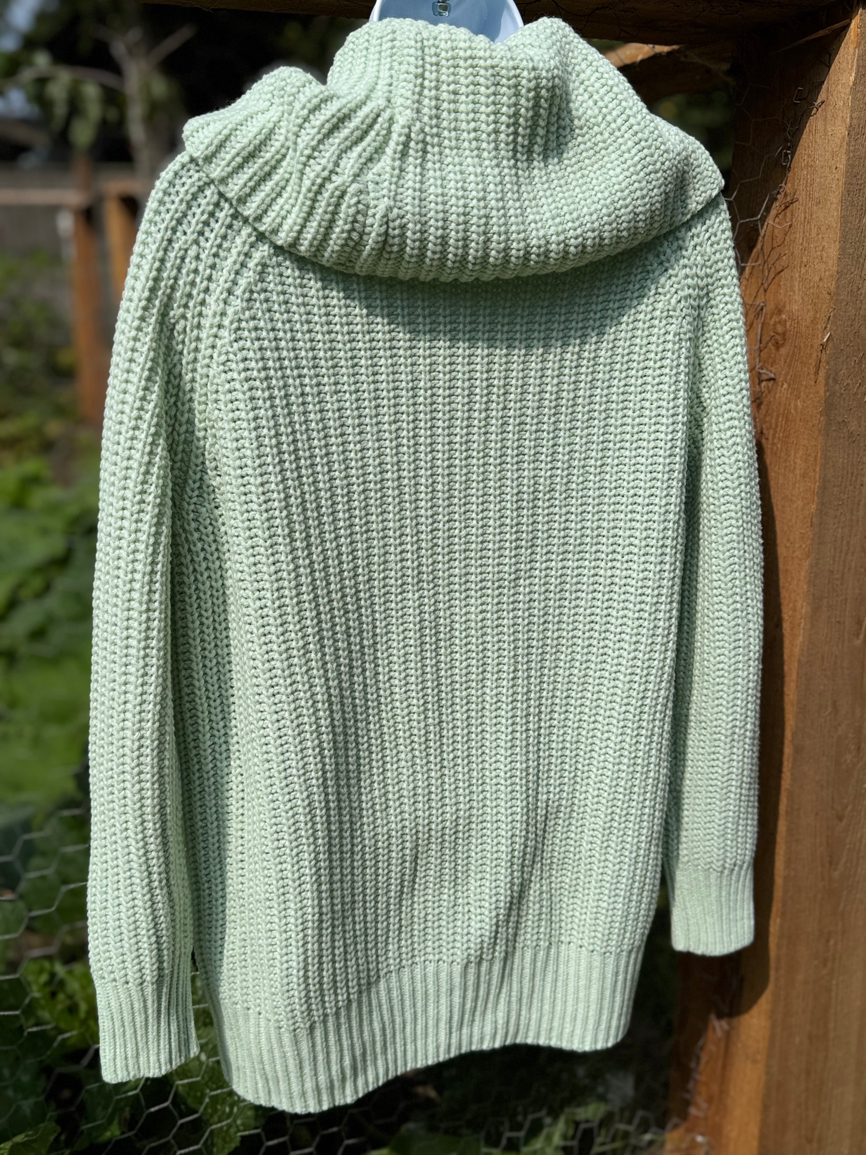 CLEO cowl Neck Sweater- Consigned with VARDO Vintage & Valuables vvvardo.ca