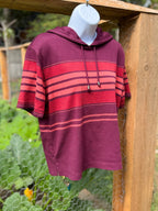 EAST WEST FASHIONS hooded T-shirt- Consigned with VARDO Vintage & Valuables vvvardo.ca