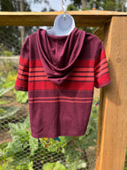 EAST WEST FASHIONS hooded T-shirt- Consigned with VARDO Vintage & Valuables vvvardo.ca