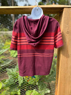 EAST WEST FASHIONS hooded T-shirt- Consigned with VARDO Vintage & Valuables vvvardo.ca