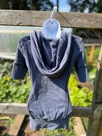 TNA Short Sleeve Zip-up Hoodie- Consigned with VARDO Vintage & Valuables vvvardo.ca