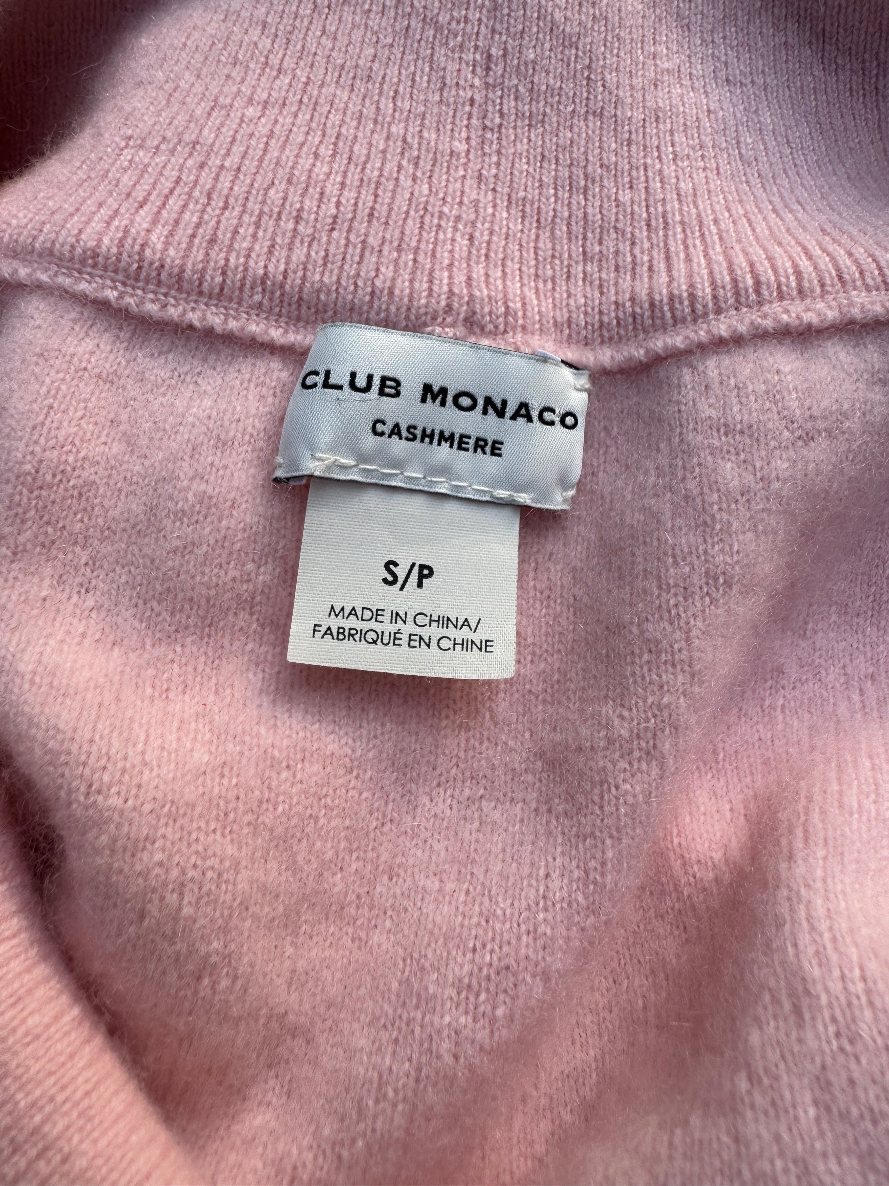 CLUB MONACO Cashmere Sweater- Consigned with VARDO Vintage & Valuables vvvardo.ca