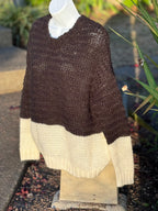 KERSH colour block sweater- Consigned with VARDO Vintage & Valuables vvvardo.ca