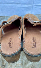 JOSEF SEIBEL clog- Consigned with VARDO Vintage & Valuables vvvardo.ca