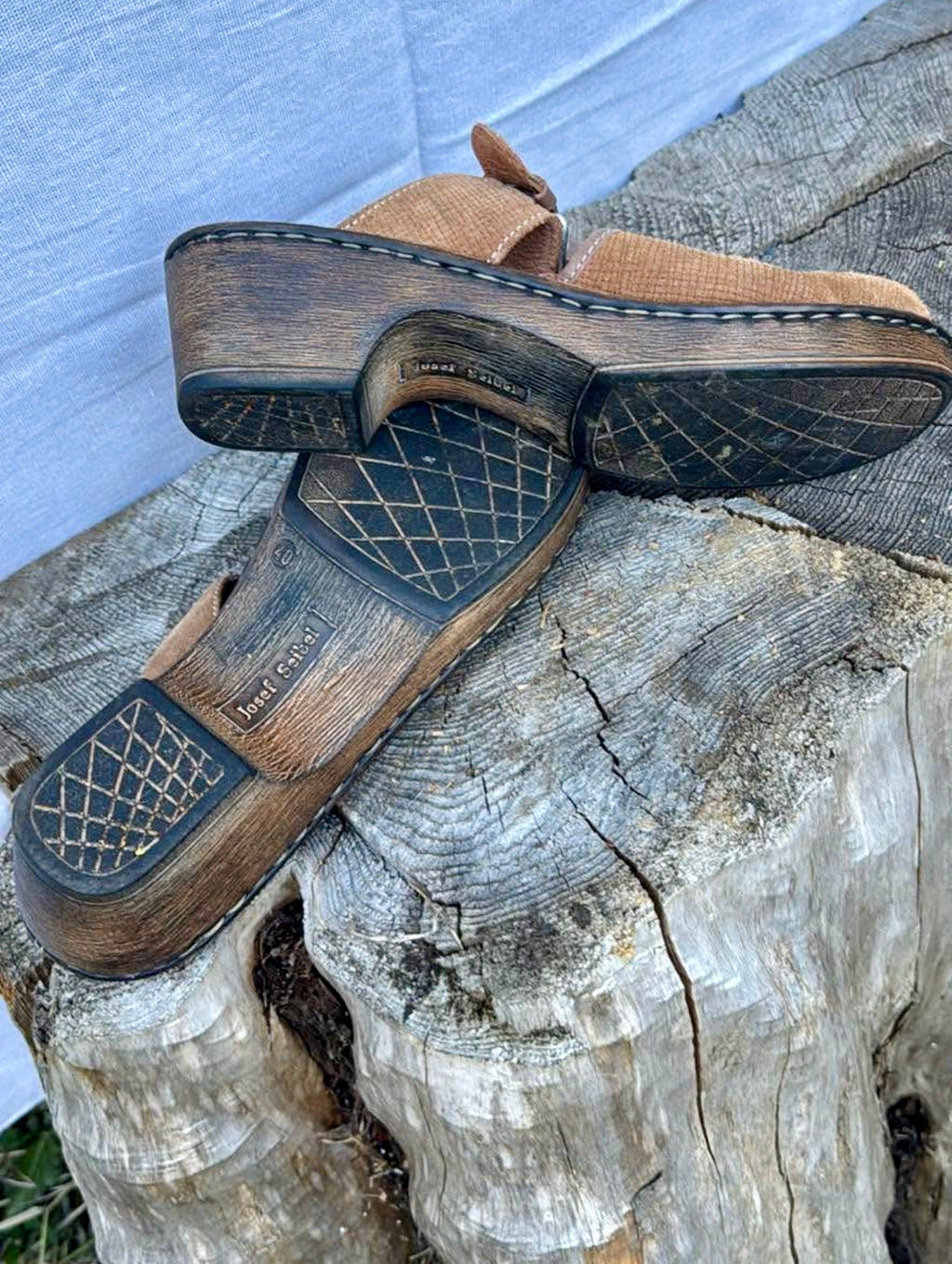 JOSEF SEIBEL clog- Consigned with VARDO Vintage & Valuables vvvardo.ca