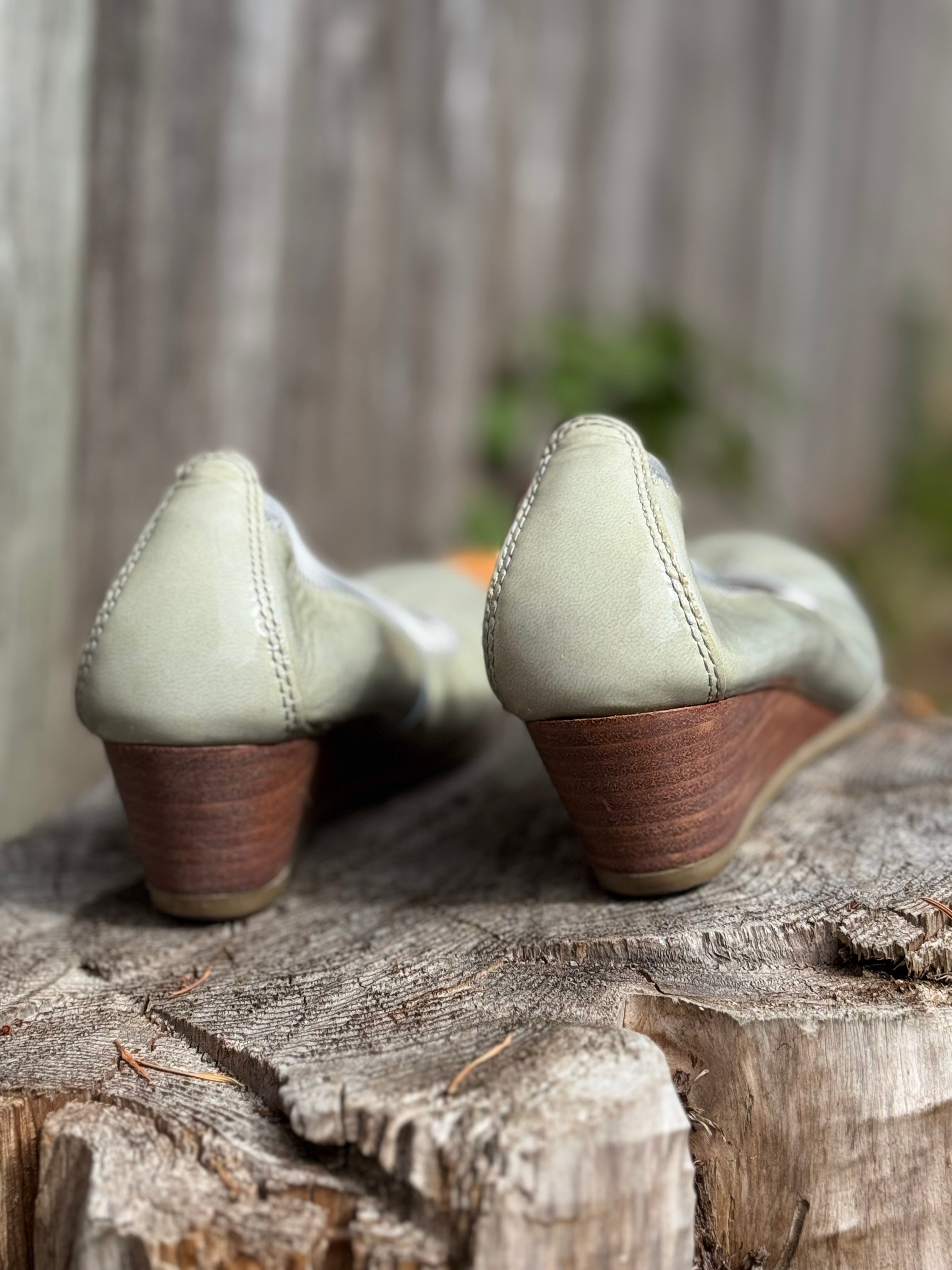 HISPANITAS wedge shoes- Consigned with VARDO Vintage & Valuables vvvardo.ca