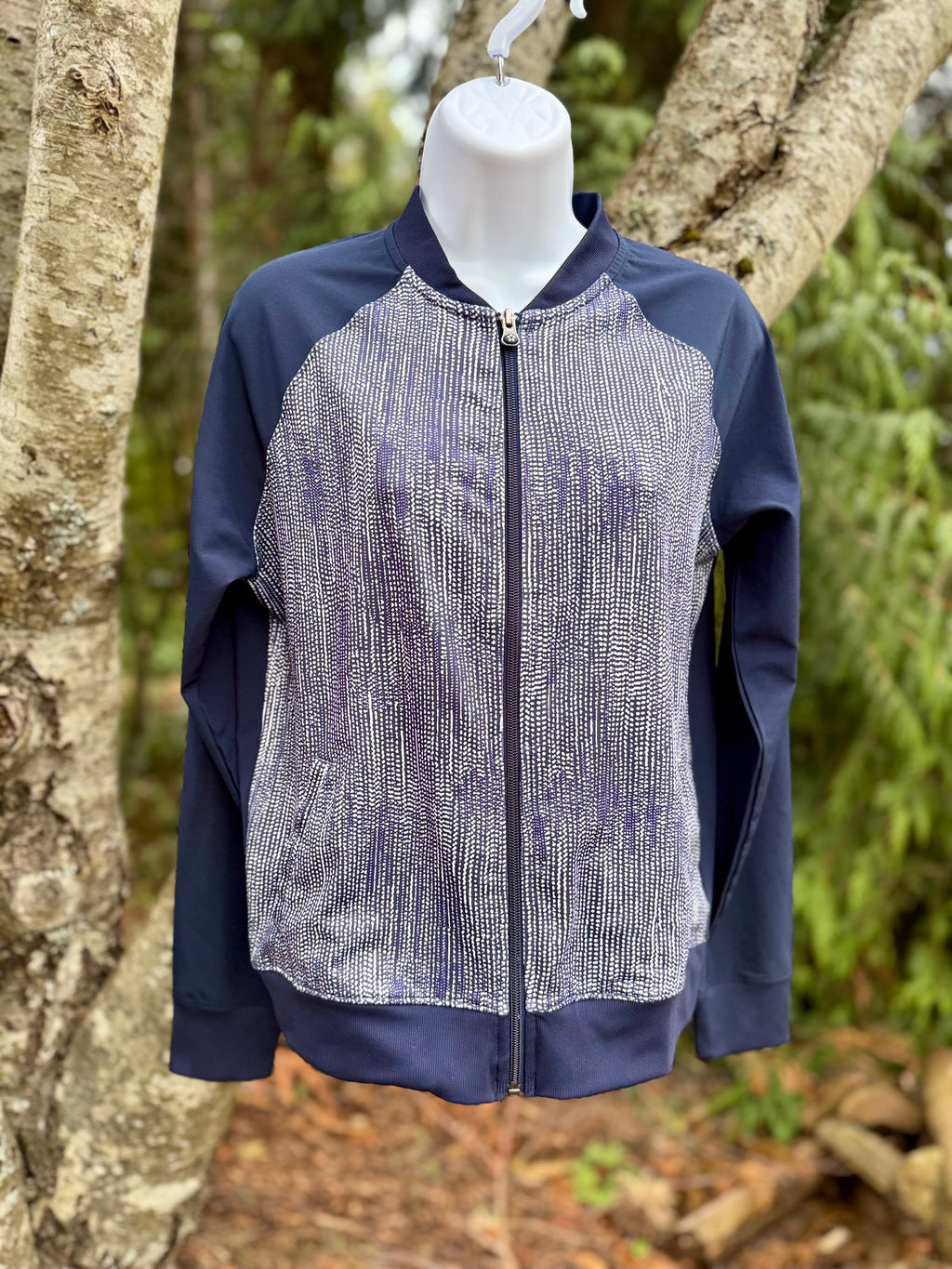 TUFF ATHLETICS zip up jacket- Consigned with VARDO Vintage & Valuables vvvardo.ca