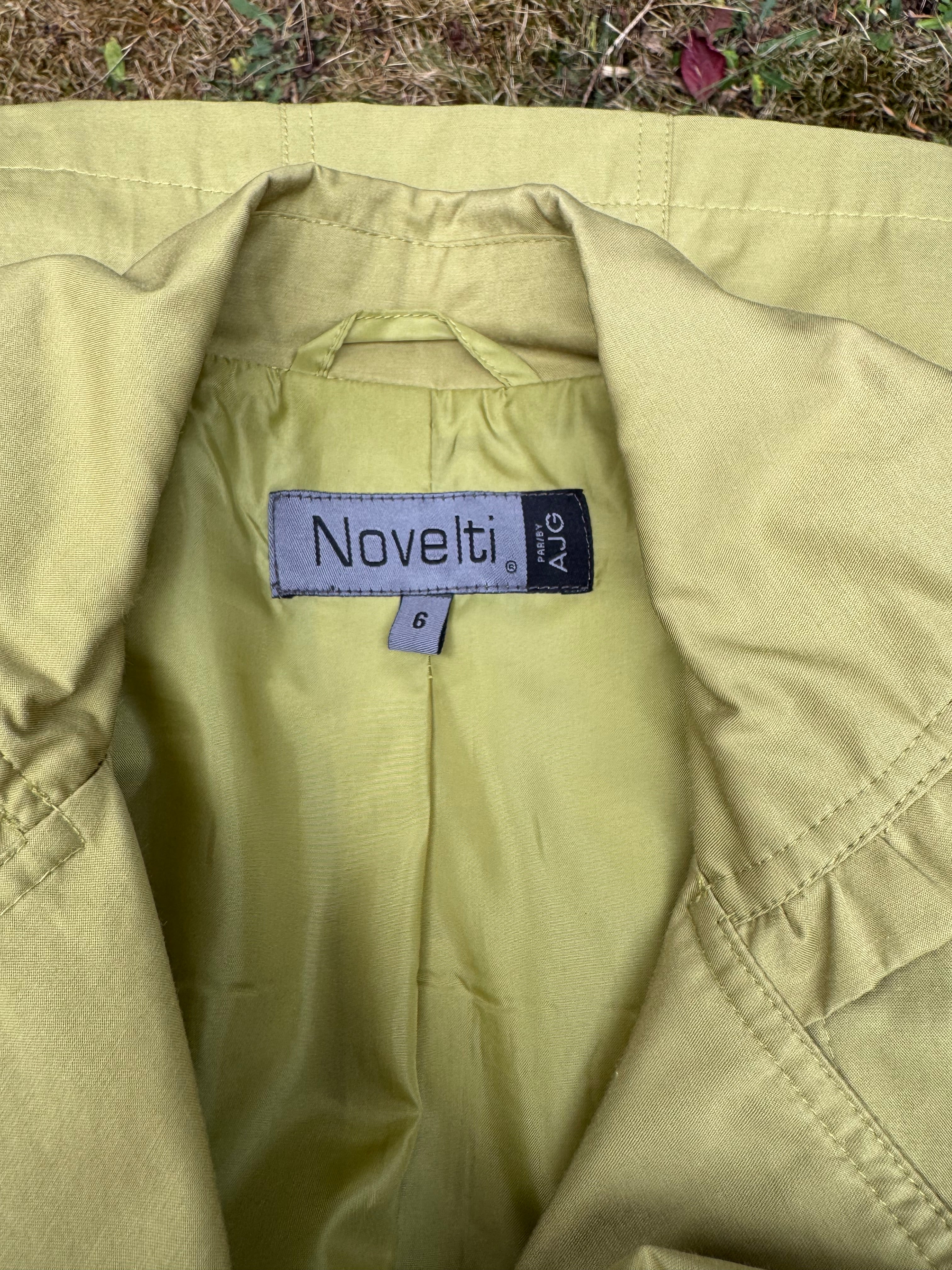 Novelti AJG Belted Trench Jacket Dress Coat- Consigned with VARDO Vintage & Valuables vvvardo.ca