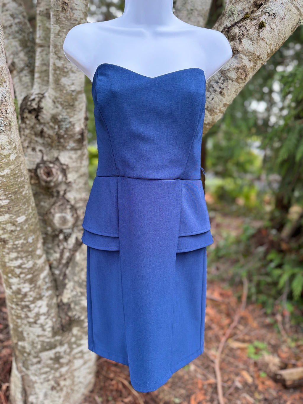 LE CHATEAU strapless dress- Consigned with VARDO Vintage & Valuables vvvardo.ca