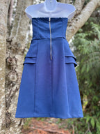 LE CHATEAU strapless dress- Consigned with VARDO Vintage & Valuables vvvardo.ca