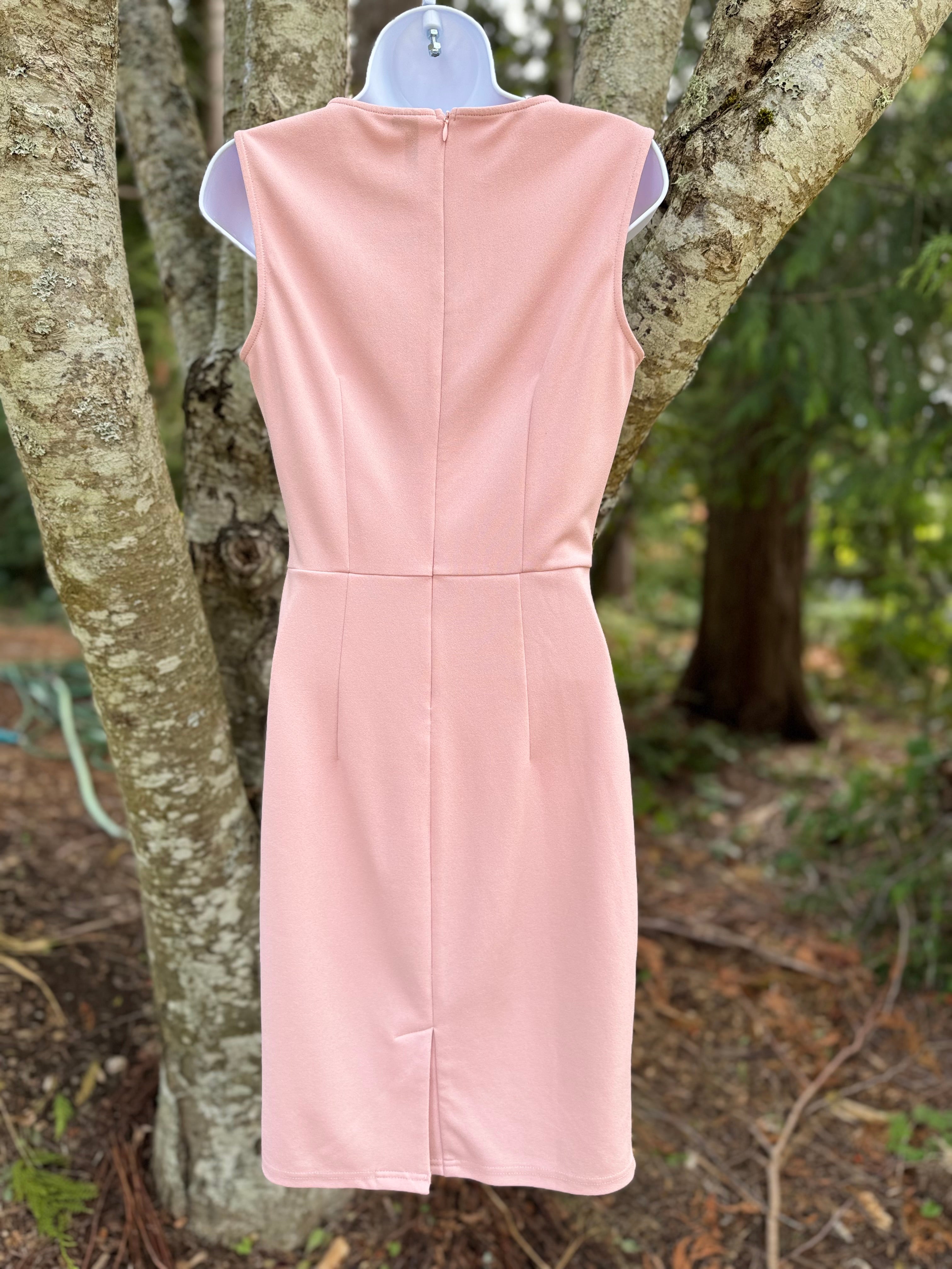 MIUSOL ruched pencil dress- Consigned with VARDO Vintage & Valuables vvvardo.ca