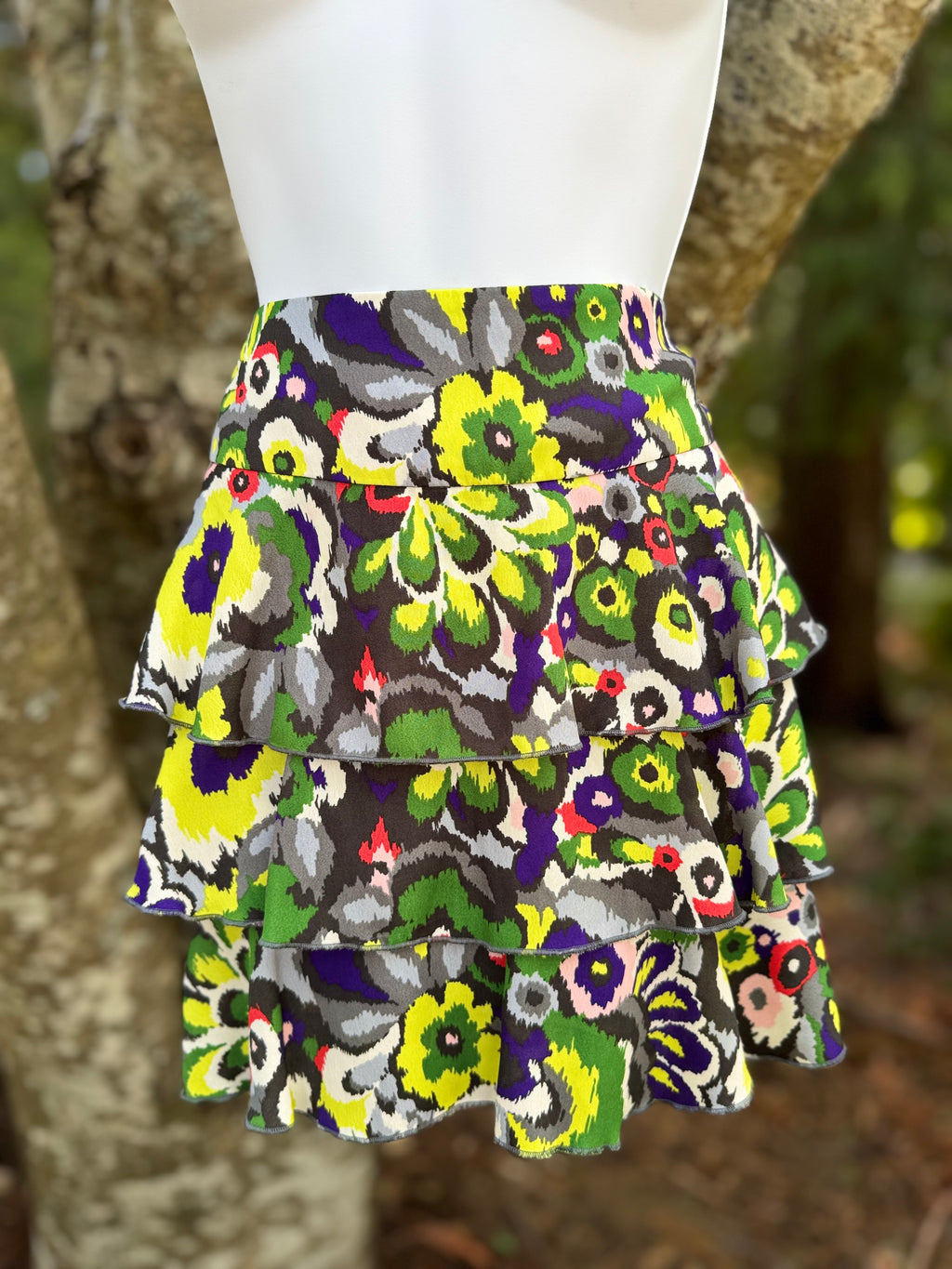 AX ARMANI EXCHANGE ruffled skirt- Consigned with VARDO Vintage & Valuables vvvardo.ca