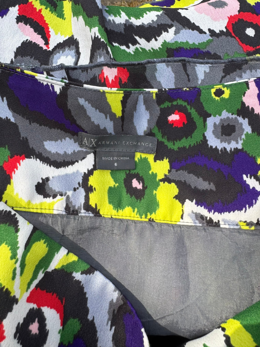 AX ARMANI EXCHANGE ruffled skirt- Consigned with VARDO Vintage & Valuables vvvardo.ca