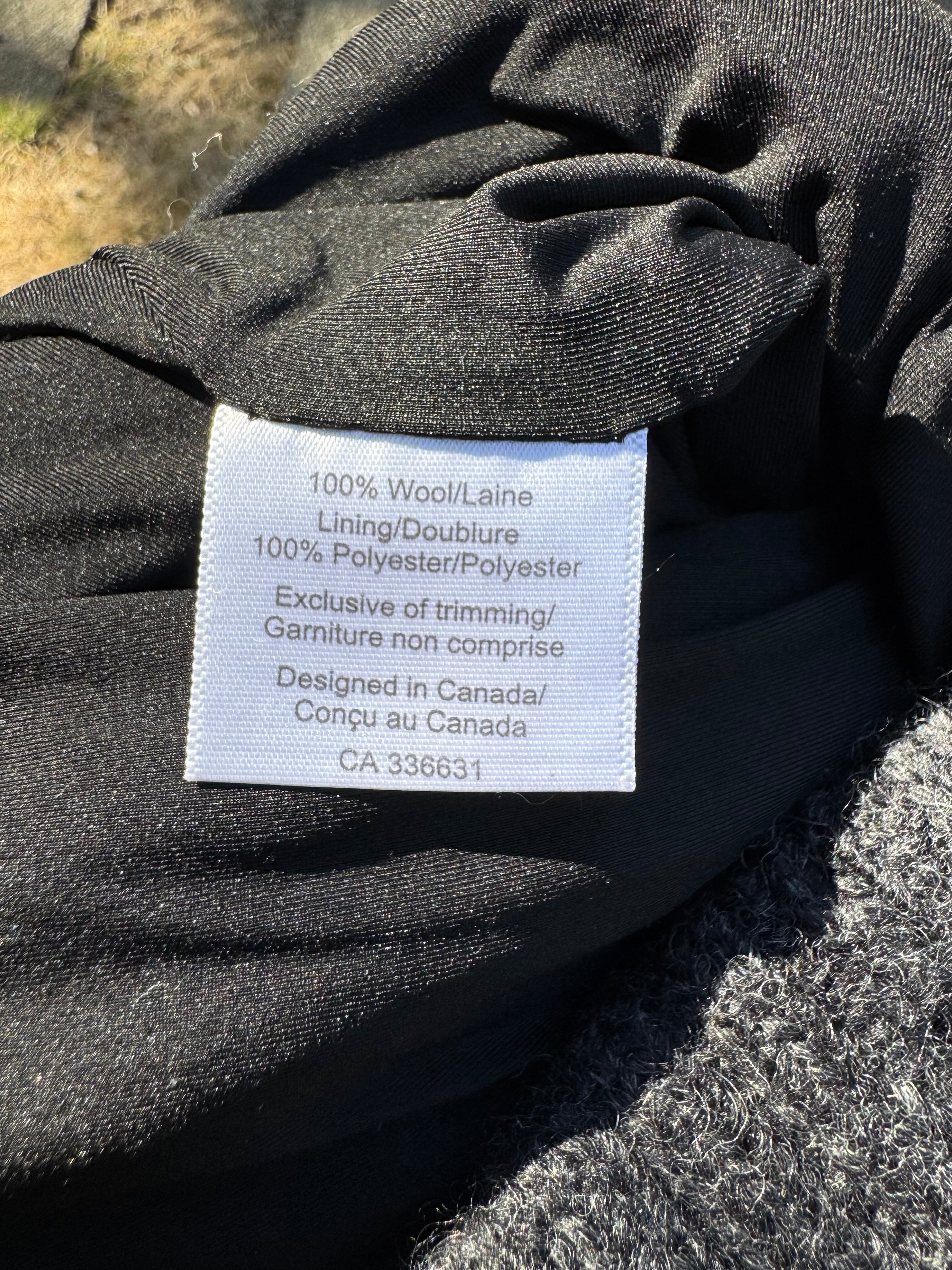 LAUNDROMAT lined wool skirt- Consigned with VARDO Vintage & Valuables vvvardo.ca