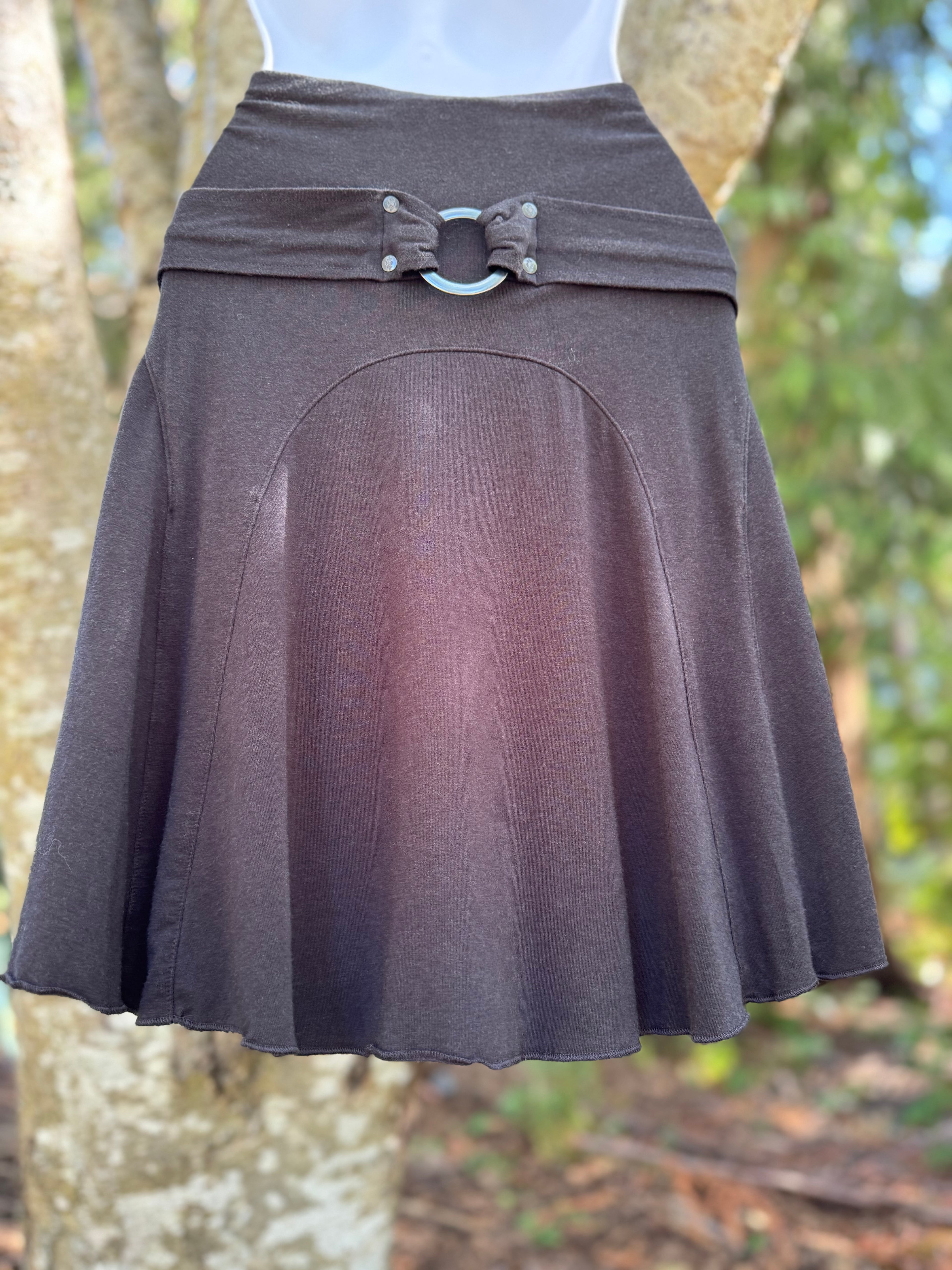 NOMADS hemp wear skirt- Consigned with VARDO Vintage & Valuables vvvardo.ca