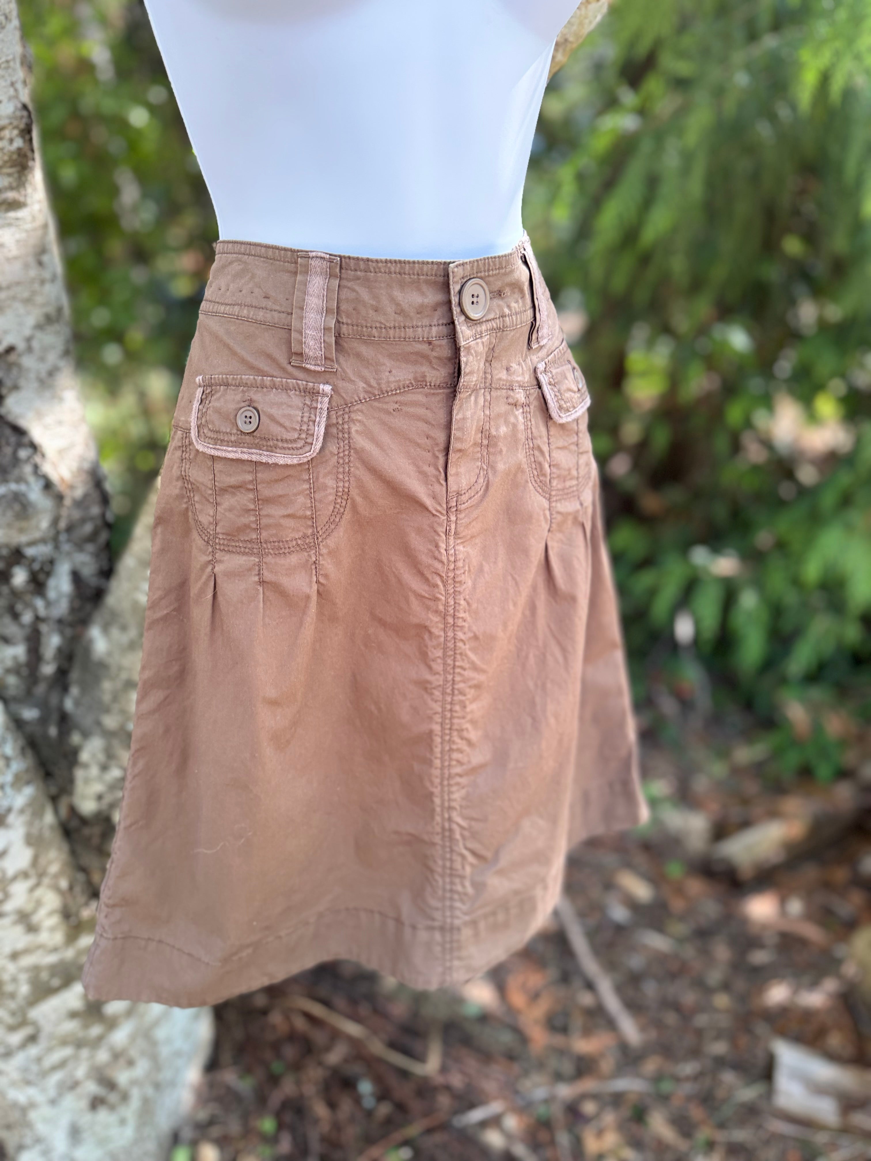 COTTON GINNY A-Line skirt- Consigned with VARDO Vintage & Valuables vvvardo.ca