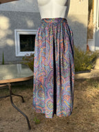 VINTAGE semi circular skirt- Consigned with VARDO Vintage & Valuables vvvardo.ca