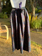 VINTAGE semi circular skirt- Consigned with VARDO Vintage & Valuables vvvardo.ca