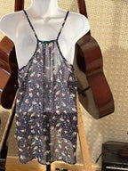 CHRIS & CAROL sheer long camisole tank top- Consigned with VARDO Vintage & Valuables vvvardo.ca